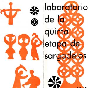 Cuberta do catálogo de pezas do laboratorio da quinta etapa de Sargadelos, 1969