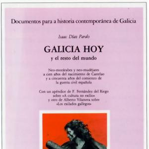 Portada del libro Galicia Hoy y el resto del mundo, 1987